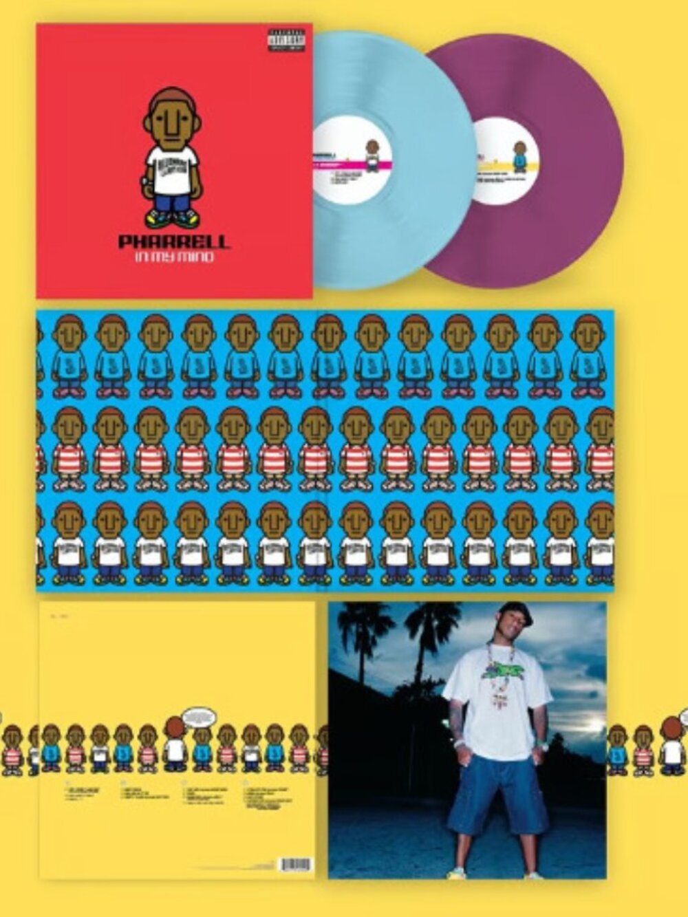 Pharrell In My Mind 2-LP ~ Exclusive Color + Litho ~ Numb/Ltd 3,000 ~ Brand New!